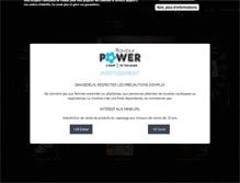 Tablet Screenshot of flavour-power.com